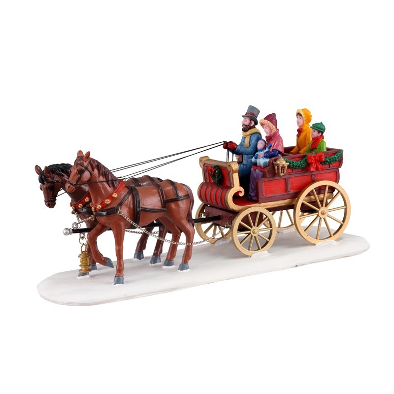 Famiglia In Carrozza - Lemax